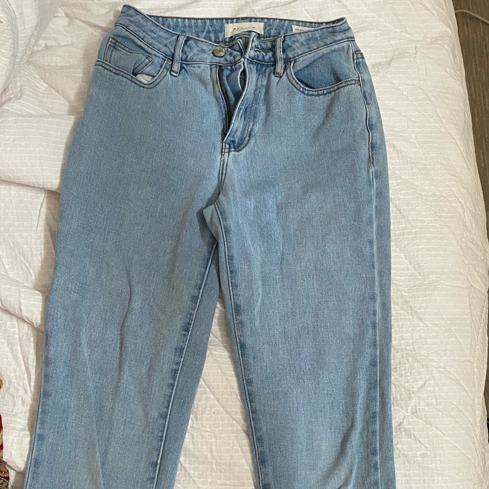PacSun Light Denim Mom Jeans